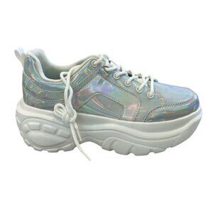 Freewalk Foam Fit Platform Sneakers Iridescent Size 7
